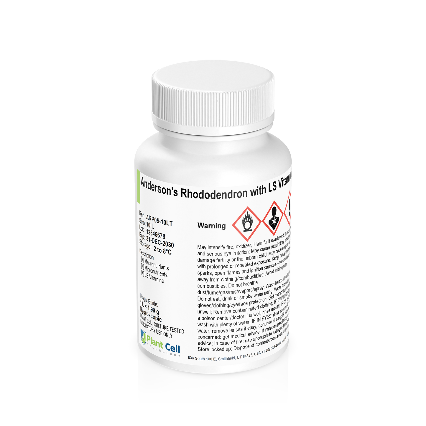 Anderson's Rhododendron Basal Salts - Modification 5