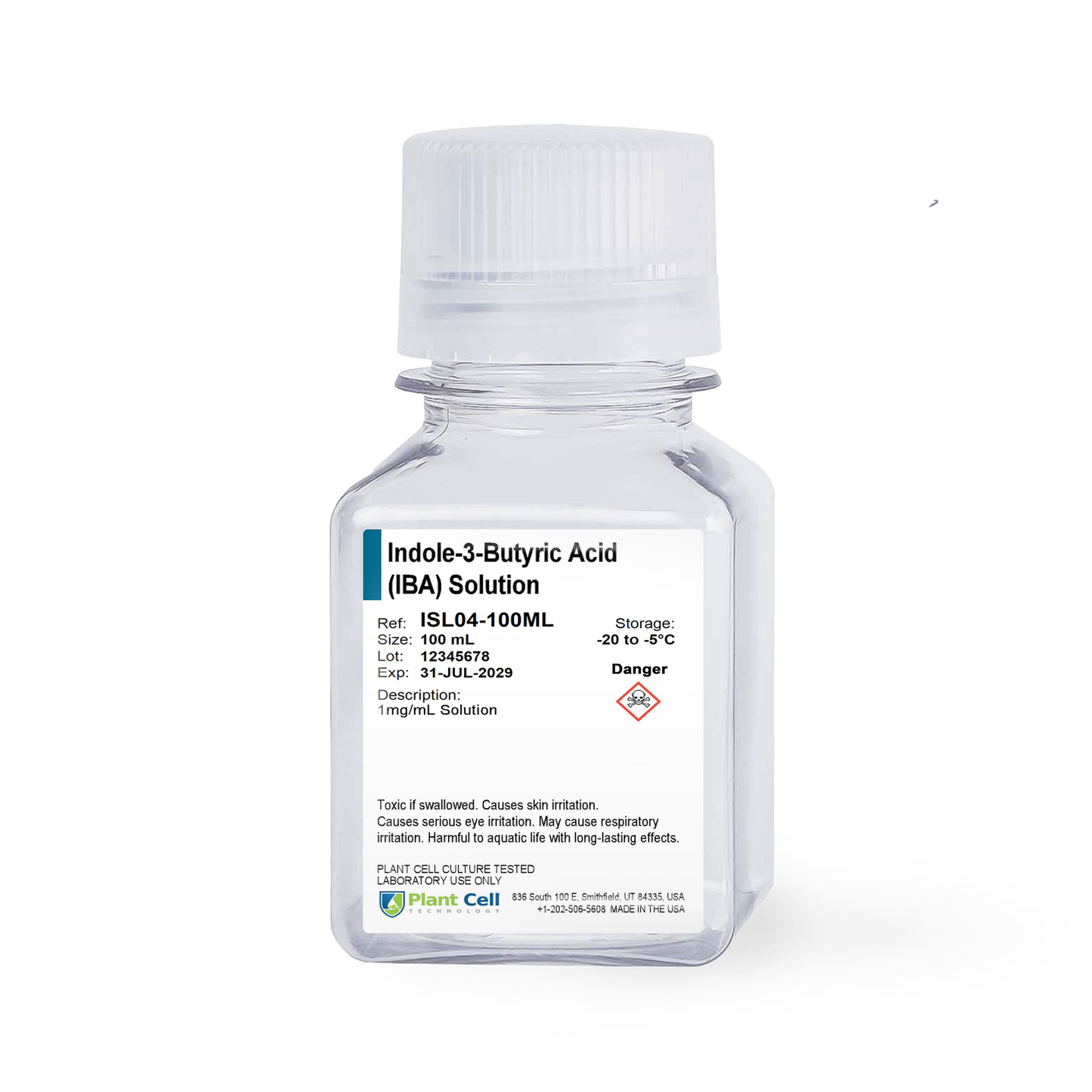 Indole-3-Butyric Acid (IBA) Solution 1mg/1ml