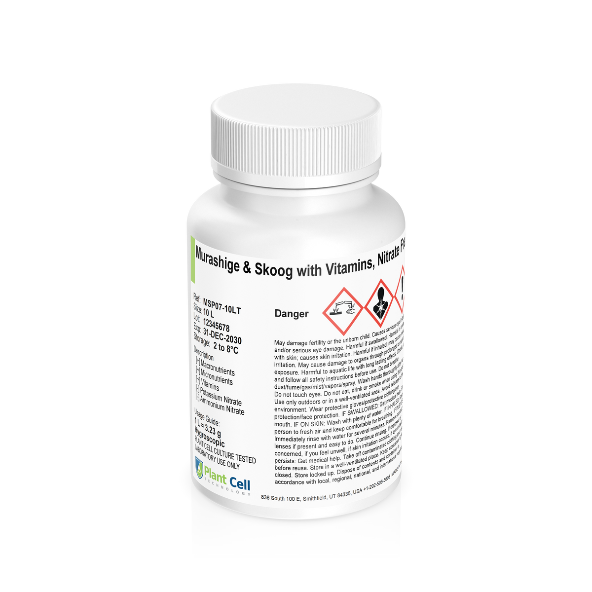 Murashige & Skoog (MS) Basal Salts - Modification 7