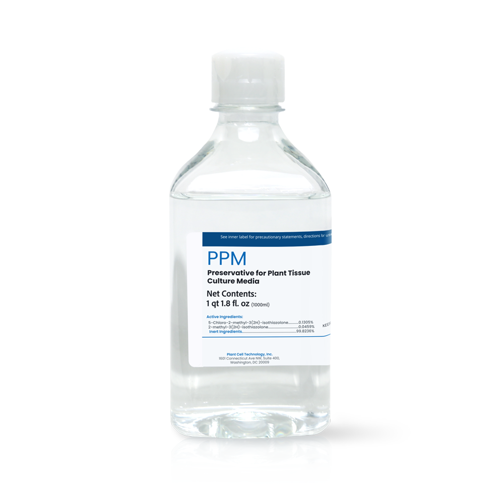 PPM now packaged in PETG Square Media Bottles