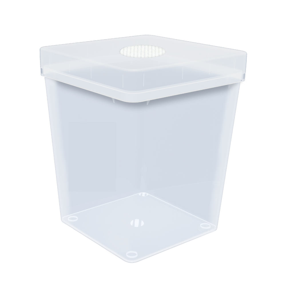 Square Culture Vessels Vented