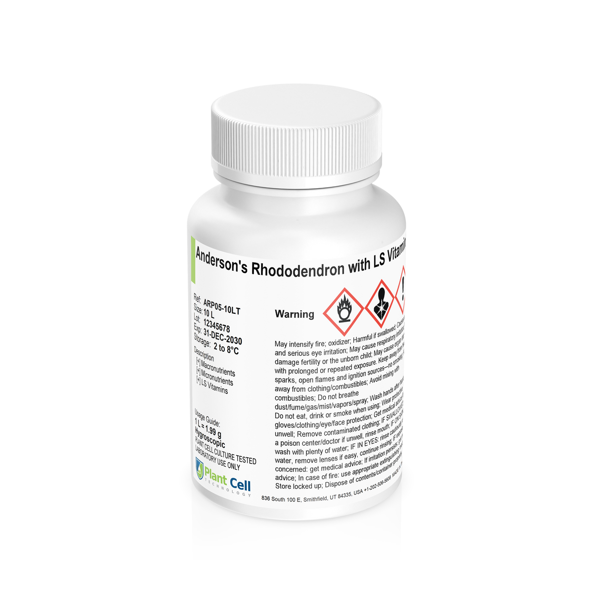 Anderson's Rhododendron Basal Salts - Modification 5