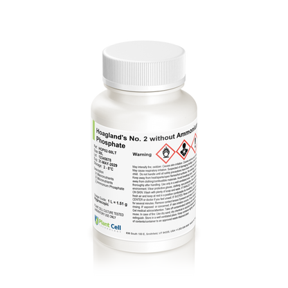 Hoagland's No. 2 Basal Salt Mixture - Modification 2 - Plant Cell ...