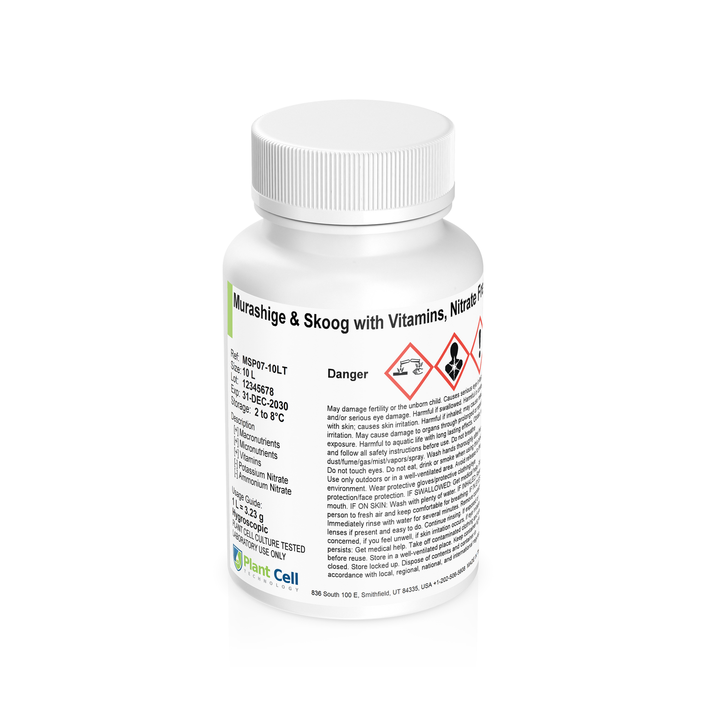 Murashige & Skoog (MS) Basal Salts - Modification 7