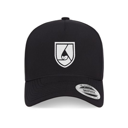 Black cap with a white embroidered Plant Cell Technology logo.