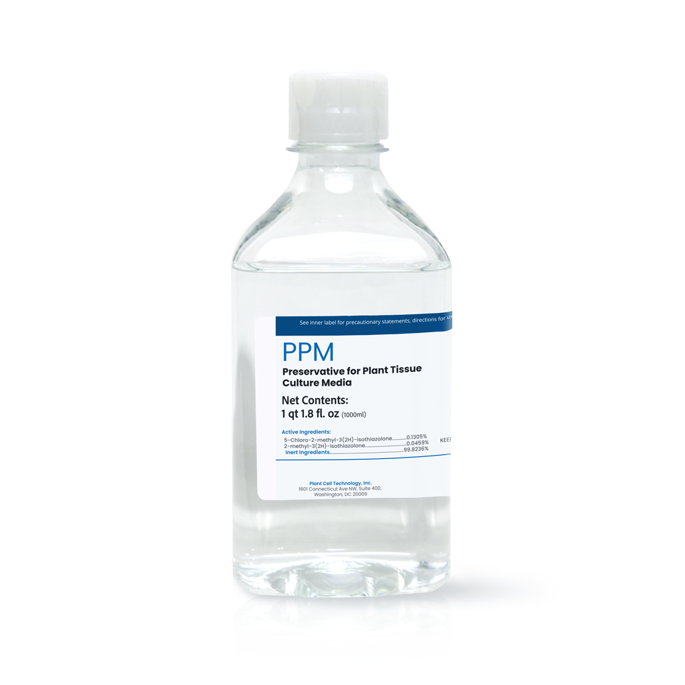 PPM now packaged in PETG Square Media Bottles