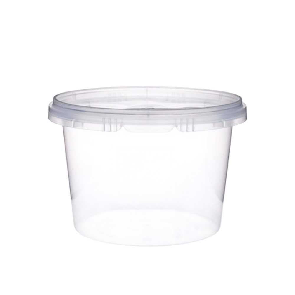clear plastic containers for plants Round Snap-Lock Containers